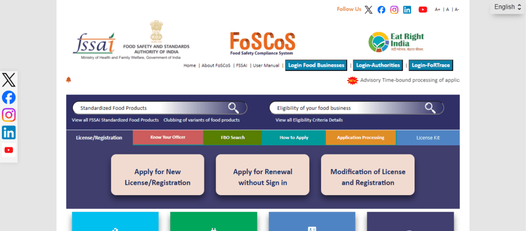 FSSAI Registration & License – Apply Online, Types, Documents, Process, Benefits, Penalty FSSAI Registration & License – Apply Online, Types, Documents, Process, Benefits, Penalty - Treelife